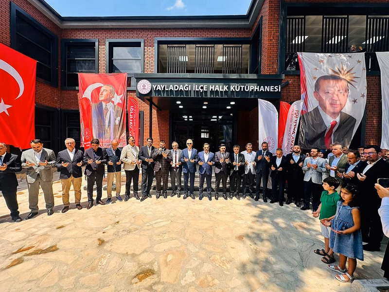 Hatay Yayladağı'nda Yeni Halk Kütüphanesi Hizmete Açıldı - Görsel 2