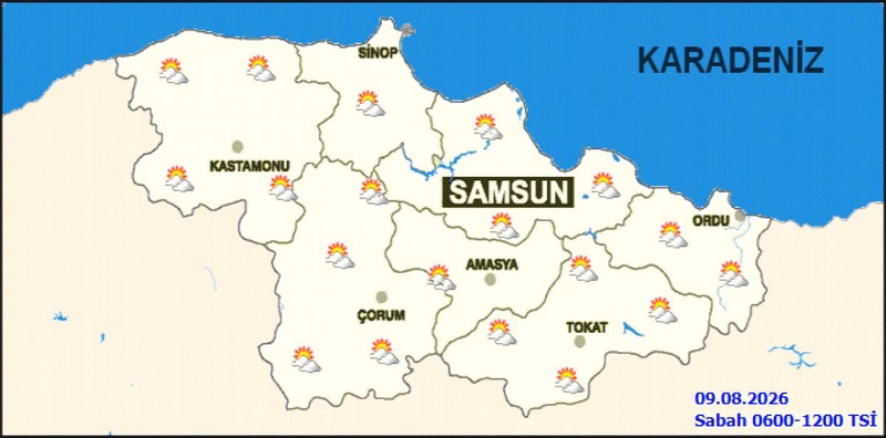 Tokat'ta Hava Durumu: Sağanak Yağış Uyarısı - Görsel 2