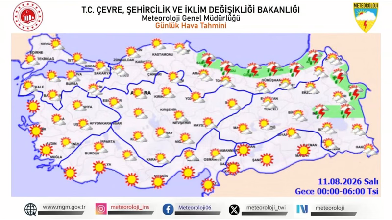 Meteorolojiden Kritik Uyarı: 4 Şehir İçin Kuvvetli Yağış ve Rüzgar Alarmı - Görsel 4