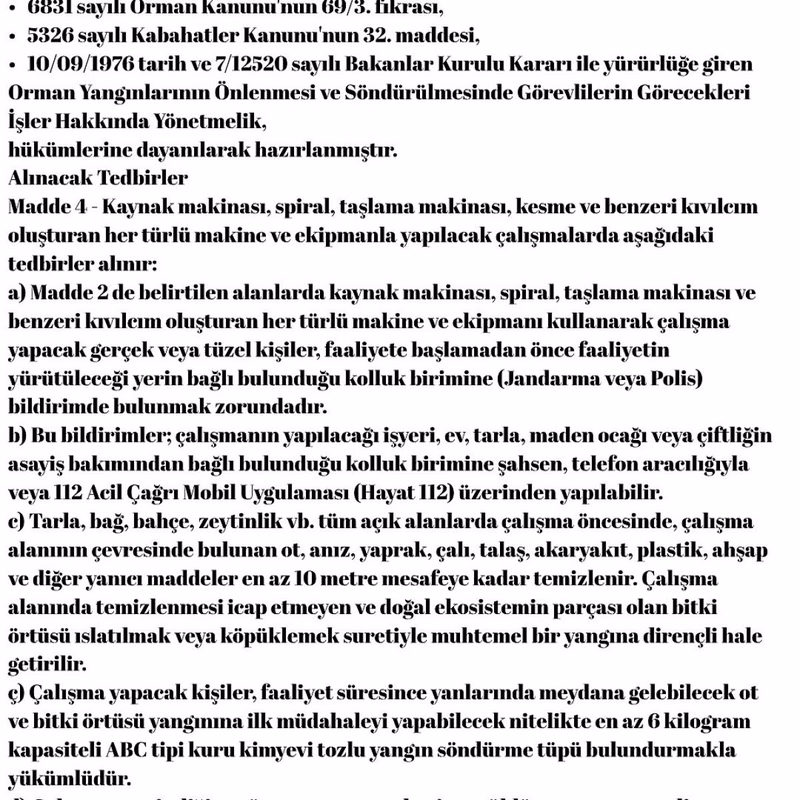 İzmir Valiliği'nden açık alanda kıvılcım çıkaran ekipmanlara yönelik yeni kararlar - Görsel 2