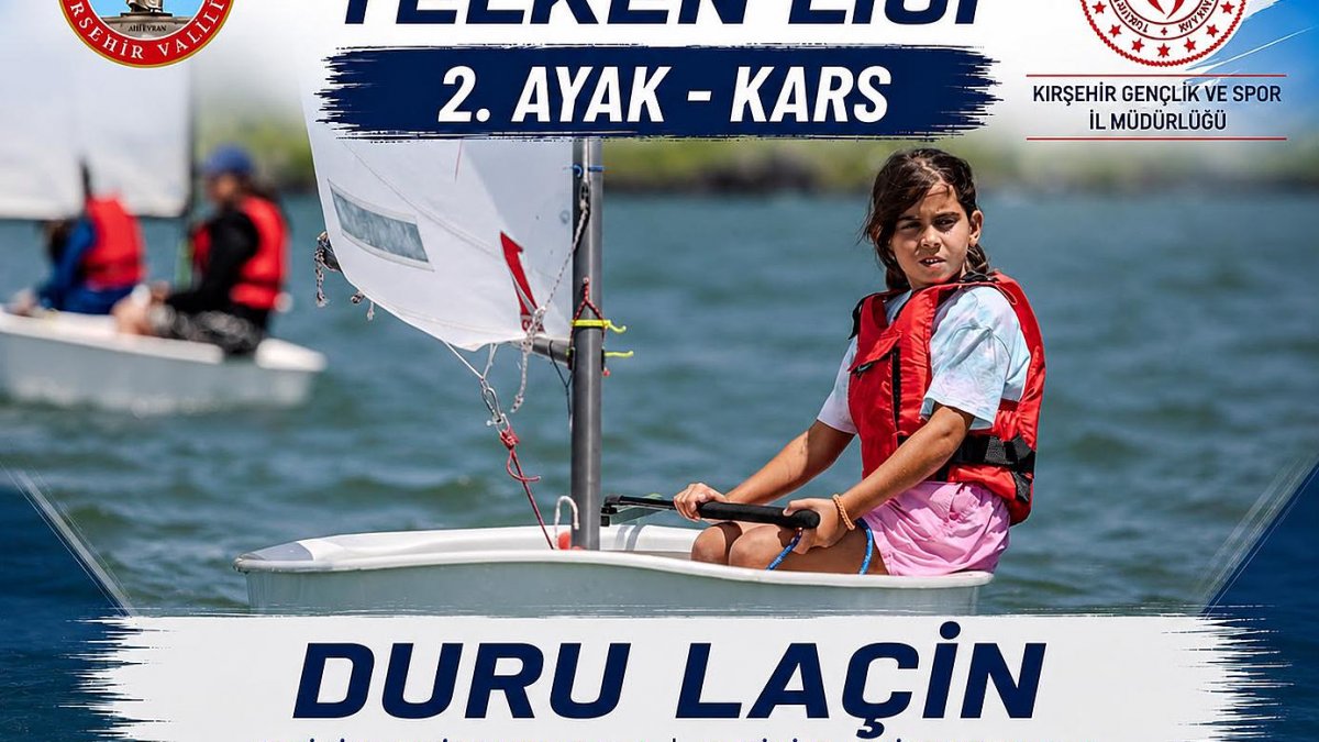 Kırşehirli Sporcu Duru Laçin'den Yelken Yarışlarında Çifte Kupa Başarısı