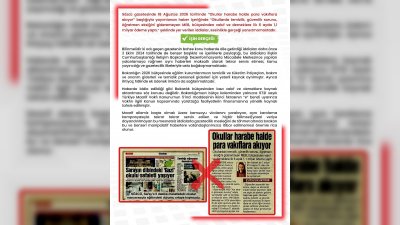 MEB'den 'Okullar Harabe' İddialarına Yalanlama