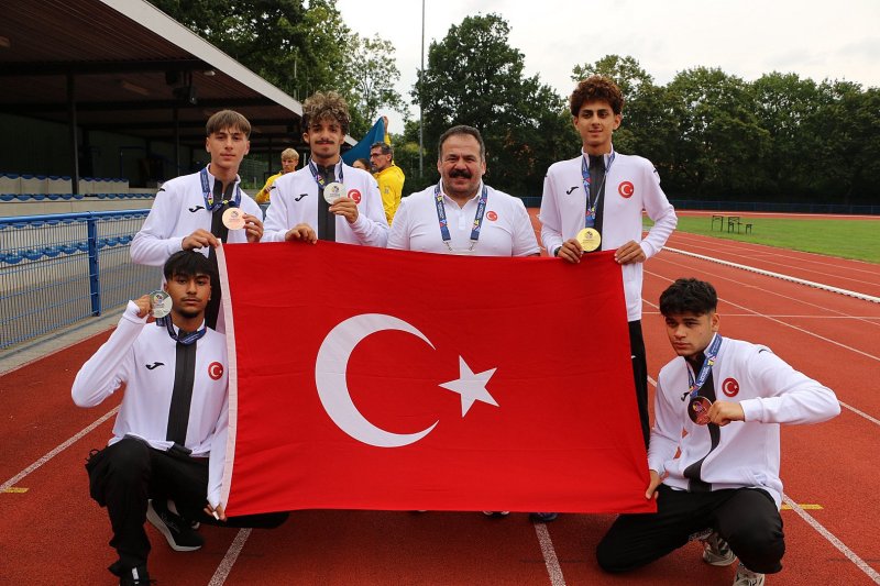 Avrupa İşitme Engelliler Gençlik Oyunları'nda Milli Sporculardan 5 Madalya - Görsel 1