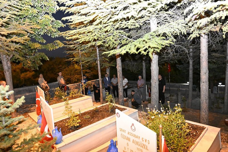 Kayseri İl Emniyet Müdürlüğü'nden Bünyan Şehitliği'ne Vefa Ziyareti - Görsel 2