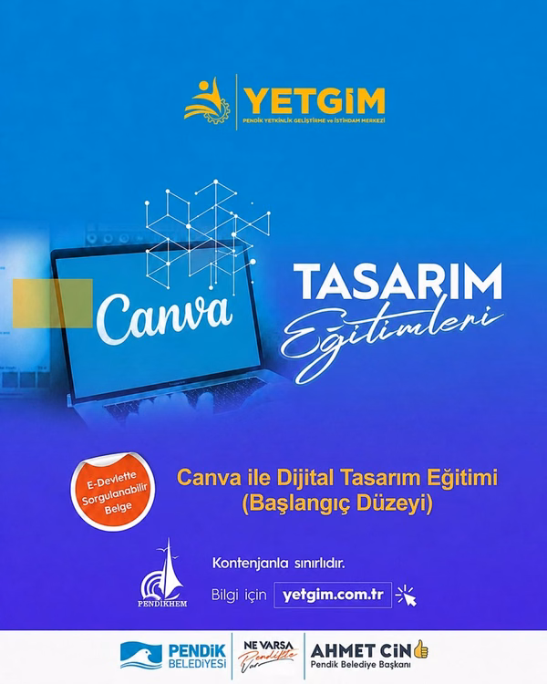 Pendik'te Yapay Zeka ve Dijital Tasarım Eğitimleri İçin Kayıtlar Başladı - Görsel 1