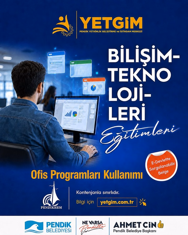 Pendik'te Yapay Zeka ve Dijital Tasarım Eğitimleri İçin Kayıtlar Başladı - Görsel 3