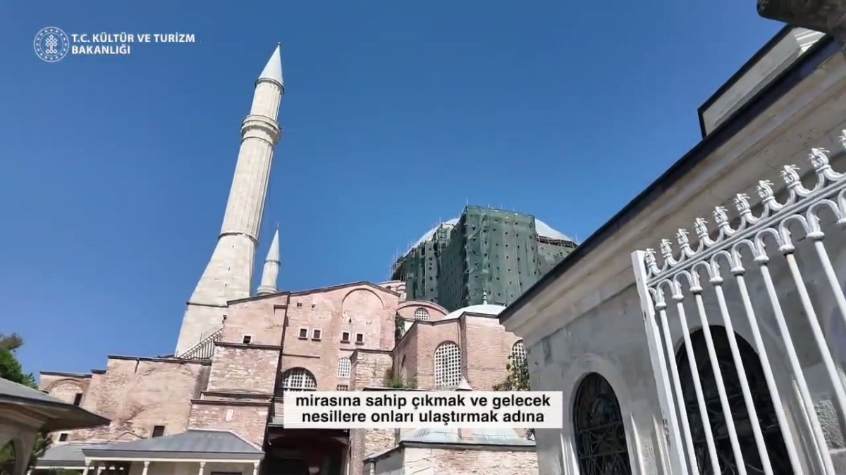 Ayasofya'da Tarihi Restorasyonda Sona Doğru: 3 Etap Tamamlandı