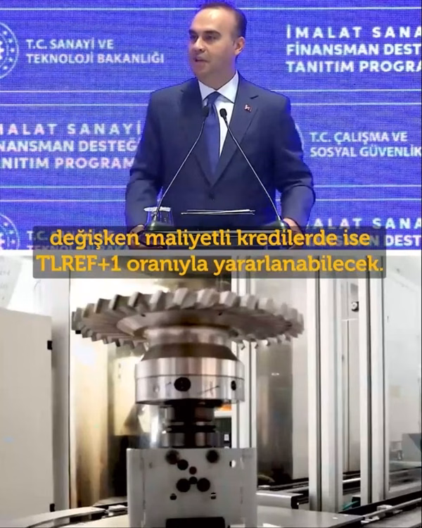 Bakan Kacır'dan 250 Milyar Liralık İmalat Sanayi Finansman Paketi Duyurusu - Görsel 2