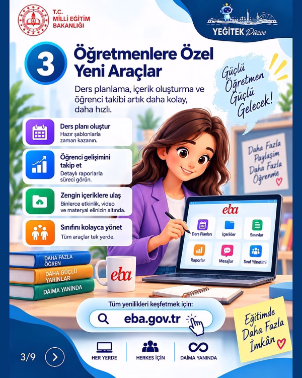 EBA Yenilendi: Yapay Zekâ Destekli Dijital Öğrenme Deneyimi Başladı - Görsel 2