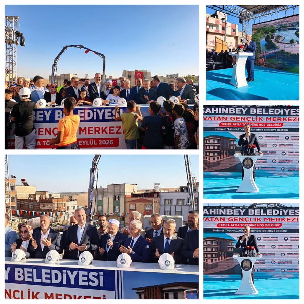 Şahinbey'de Yeni Eğitim ve Yaşam Merkezinin Temeli Atıldı - Görsel 3