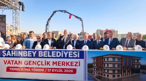 Şahinbey'de Yeni Eğitim ve Yaşam Merkezinin Temeli Atıldı