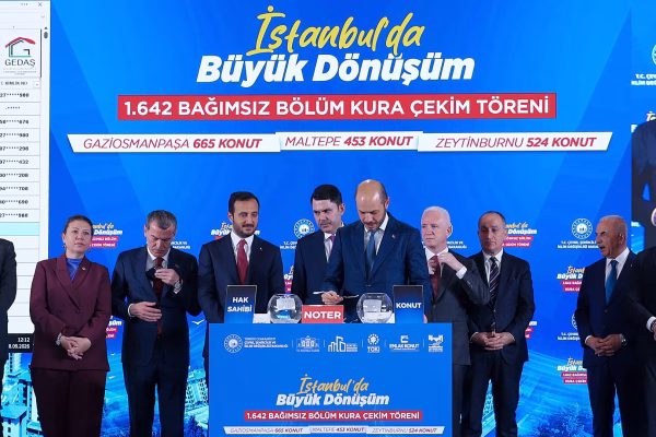 İstanbul'da Büyük Dönüşüm: 1642 Bağımsız Bölüm İçin Kura Çekildi - Görsel 3