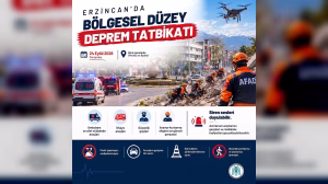 Erzincan'da Bölge Düzeyi Deprem Tatbikatı Gerçekleştirilecek
