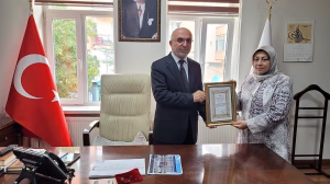 Emekli İkramiyesini Müftülük Hizmet Binası İçin Bağışladı