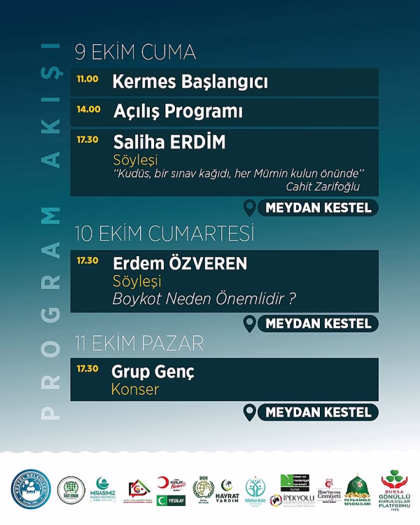 Kestel'de Filistin Dayanışma Günleri'nin Tarihleri Yenilendi - Görsel 1