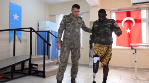 Somali'de Gazilere Protez Bacak Desteği Sağlandı
