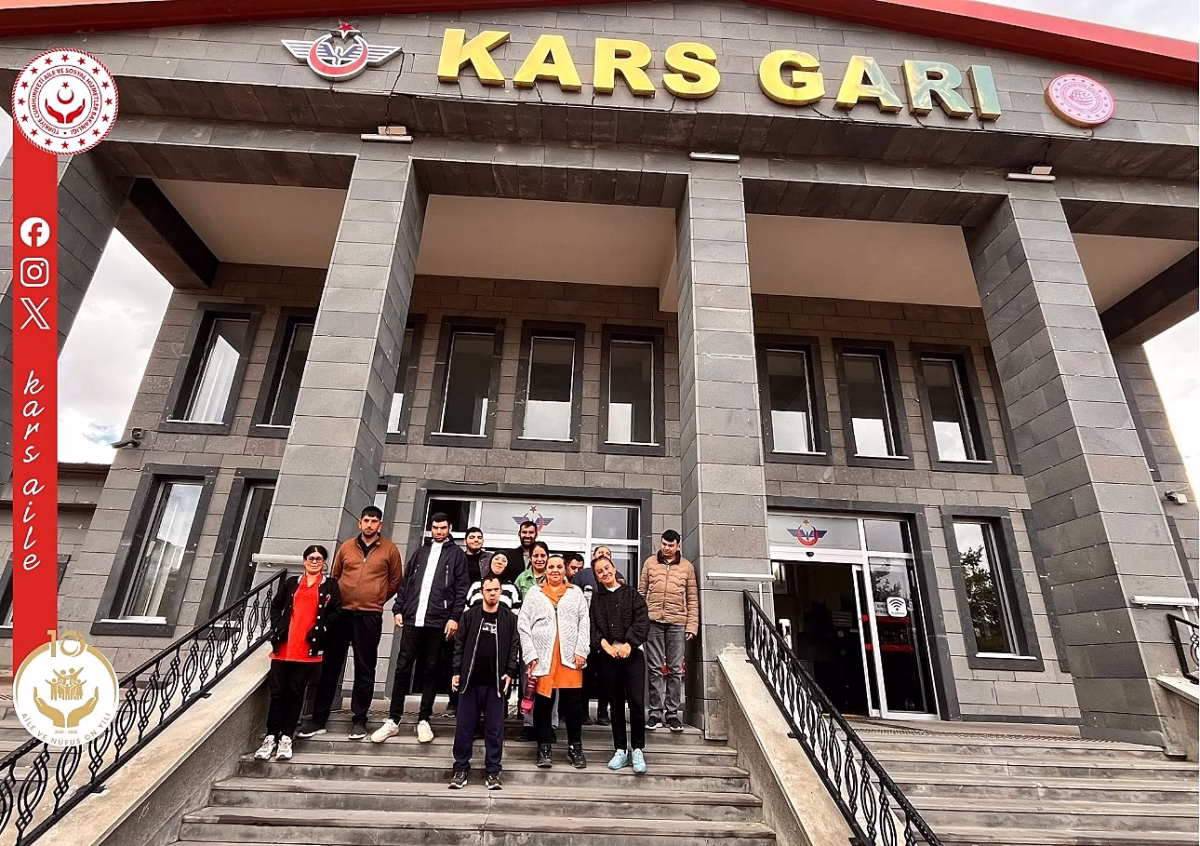 Özel Bireyler Doğu Ekspresi ile Akyaka’da Buluştu