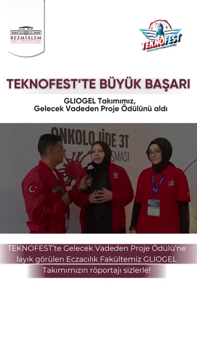 Bezmialem Vakıf Üniversitesi TEKNOFEST'te Ödül Kazandı