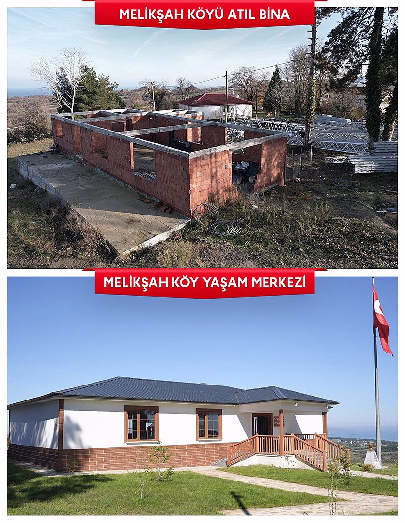 Sinop'ta Atıl Binalar Köy Yaşam Merkezine Dönüşüyor